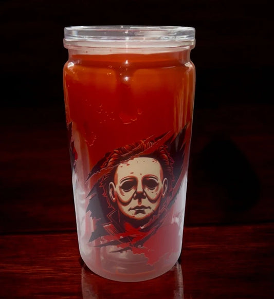 Michael Blood Drip Snow Globe Cup/Tumbler