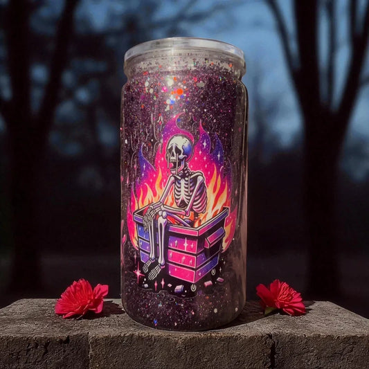 Saddie Baddie Halloween Snow Globe Cup/Tumbler