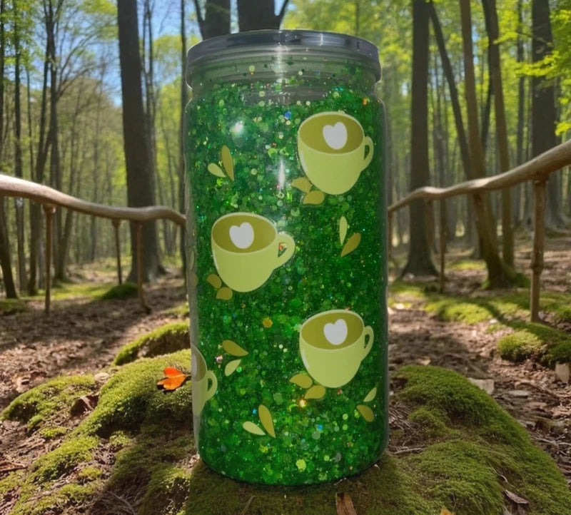 Matcha Babe Snow Globe Cup/Tumbler