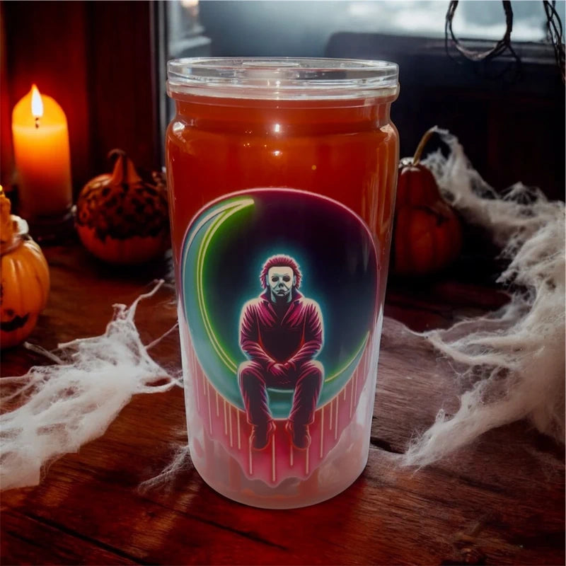 Michael Blood Drip Snow Globe Cup/Tumbler